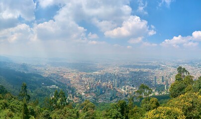 landscape with clouds