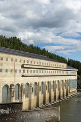 Fototapeta premium Solbergfoss Hydroelectric Power Station in Norway.