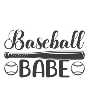 Baseball Babe svg t shirt design