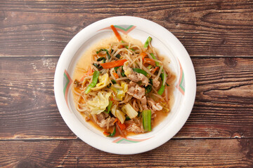 肉野菜炒め