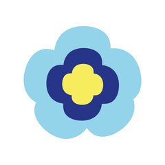 flower cartoon icon