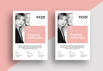 Fashion Flyer Layout