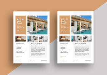 Home for Sale Flyer Layout