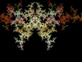 Imaginatory fractal abstract background Image