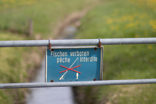 Fischen verboten