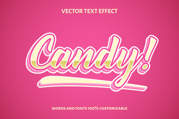 modern stylish text effect