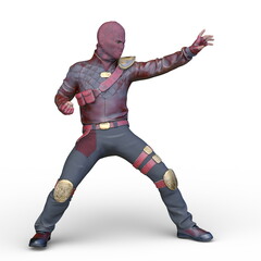 覆面をした兵士