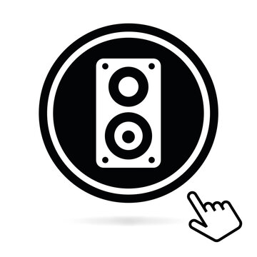 Logo enceinte acoustique.