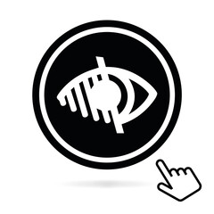 Logo handicap visuel.