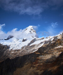 Obraz premium CORDILLERA BLANCA - PICOS - NEVADOS - SIERRA PERUANA
