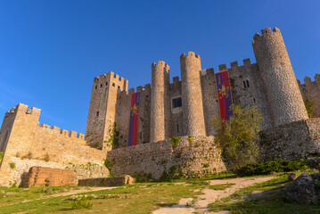 Fototapeta na wymiar Die Burg Castelo de Óbidos, Portugal 