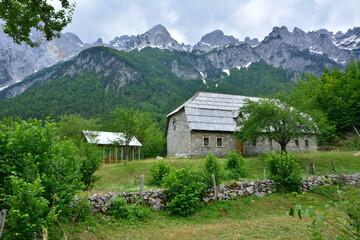 The Accursed Mountains in Albania - Valbone Valley