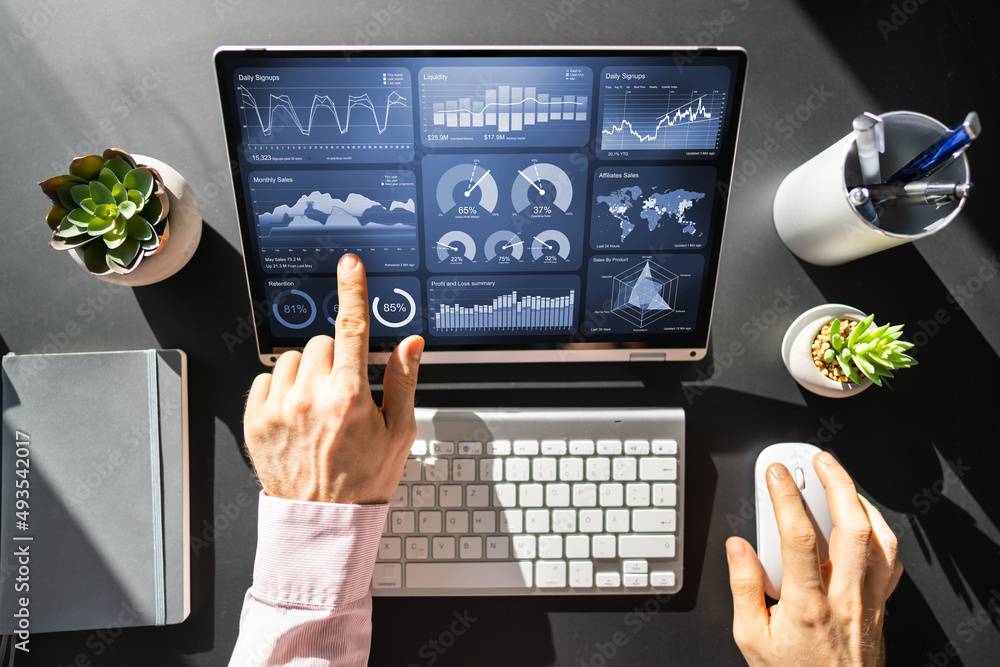 Aufkleber digital data technology