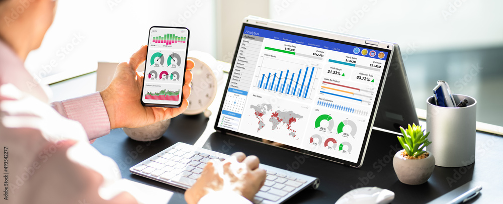 Aufkleber digital data technology
