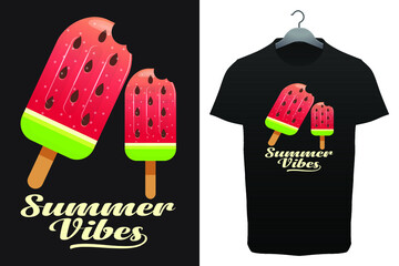 Summer Vibe T-Shirt Design | Retro Vintage T-Shirt Design Tutorial | T-Shirt Design