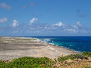 Fototapeta na wymiar a happy island in the caribbean
