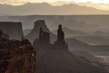 The Washer Woman Formation In The Morning Haze