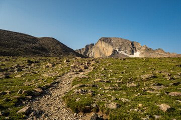 Trail Leading To Longs Peak