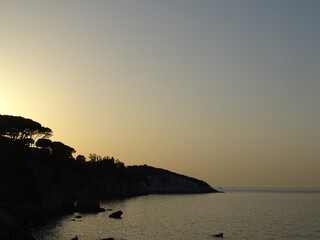 COLORI DEL MARE DOPO IL TRAMONTO