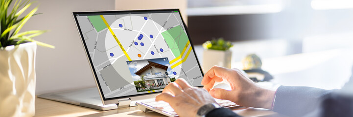 Online Real Estate Location Search