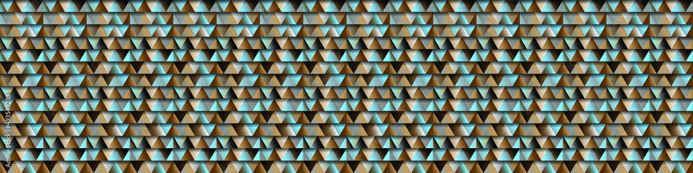 Poster abstract triangles geometric pattern background. modern colored stone vector texture.