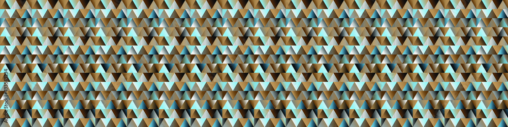 Poster abstract triangles geometric pattern background. modern colored stone vector texture.