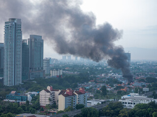 Fire Happening in South Jakarta on Saturday, 19 March 2022