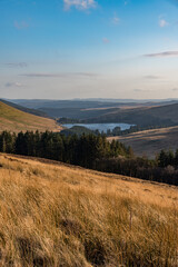 Amazing view in Brecon Beacon national park, Wales, United Kingdom