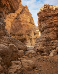 Nahal Zohar is a picturesque gorge in the Judean Desert leading from Arad to Mount Sodom. 