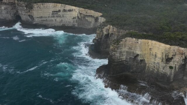 Tasmania Wild Coastline Australia 4K Aerial