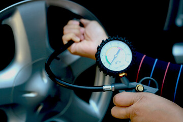 Check tire pressure before going on a long journey.