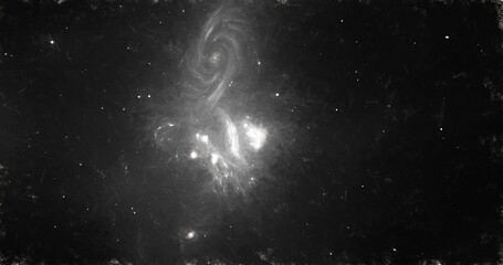 Monochrome oil effect painting Arbitrary smears Tile pattern Plaster surface Charcoal digital painted black white backdrop Grey shades Modern design