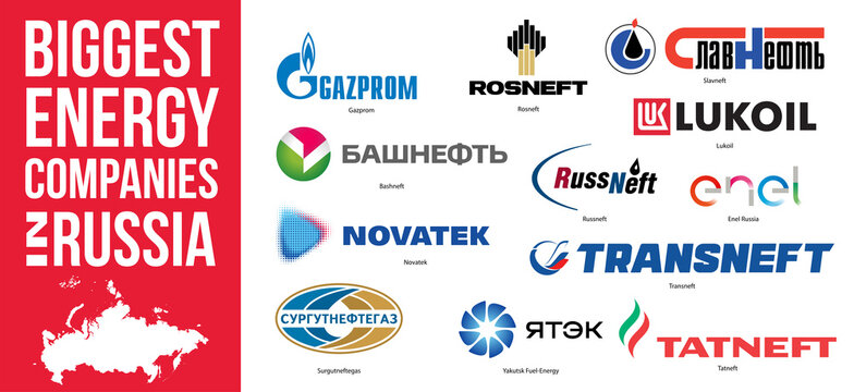 Biggest Energy Companies in Russia Petroleum, Oil & Gas Companies. Dhaka, Bangladesh - March 19, 2022