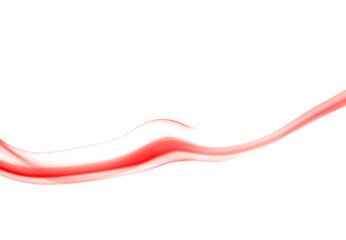 red smoke isolated white background