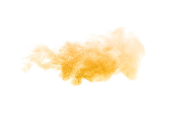 gold dust powder explosion.