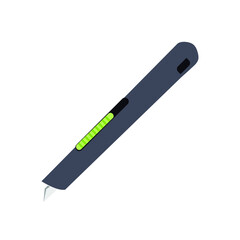 Pen Cutter stock illustration Auto-Retractable Ceramic Blade, Safety Knife.