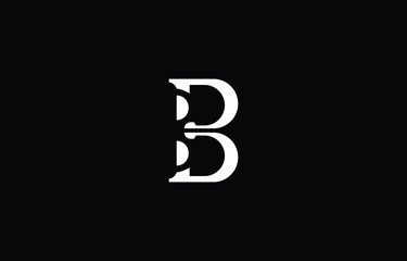 Vintage Abstract B  Logo Letter Business Template Vector icon
