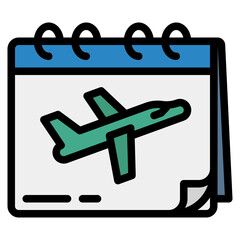 airplane line icon