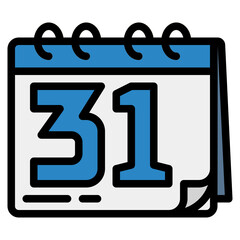 calendar line icon