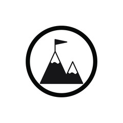 mission icons  symbol vector elements for infographic web