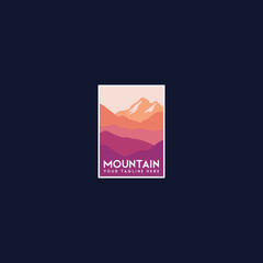 mountain backgroun template 