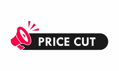 Price cut label for promotion product