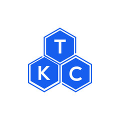 TKC letter logo design on White background. TKC creative initials letter logo concept. TKC letter design. 