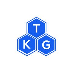 TKG letter logo design on White background. TKG creative initials letter logo concept. TKG letter design. 