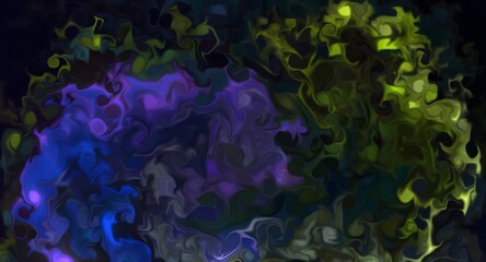 Alcohol ink colors translucent. Abstract multicolored marble texture background. Design wrapping paper, wallpaper. Mixing acrylic paints. Modern fluid art. Alcohol Ink Pattern