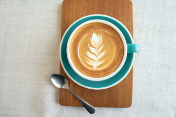 cup of coffee with spoon