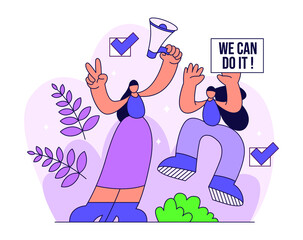 international woman day flat design