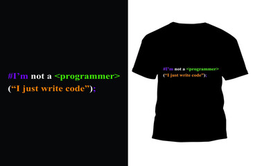 Programming T-shirt
