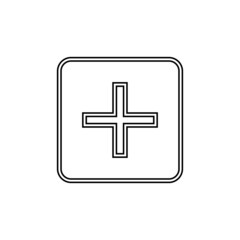 Add icon in line style