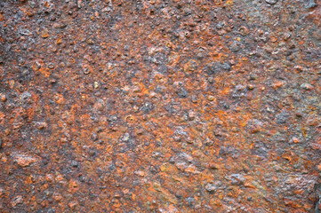 Grunge rusted metal texture, Old metal iron panel , oxidized metal background.